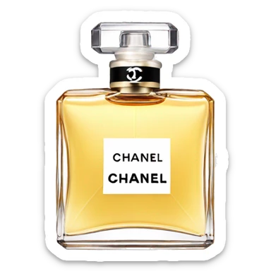 CHANEL CHANCE PERFUME sticker