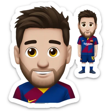 Messi Messi Ankara Messi Messi Ankara Messi gooooooal sticker