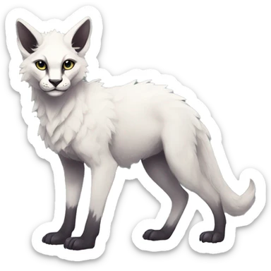 Modern Rare Fantasy Vernid-Trico-species by LiLaiRa full body sticker