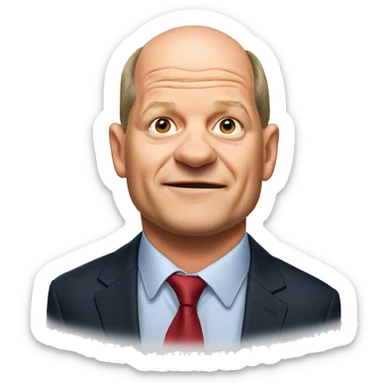 Olaf Scholz  sticker