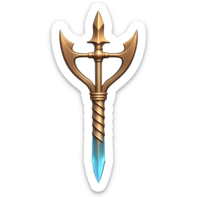 poseidon triden sticker