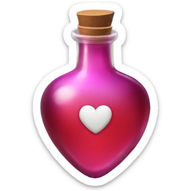 Love potion sticker