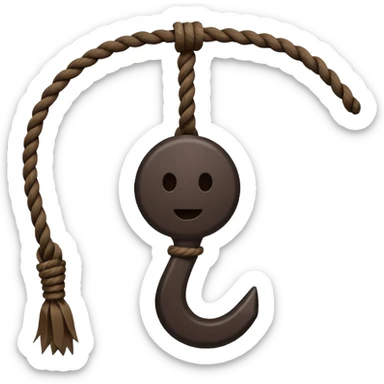 Hangman’s noose sticker