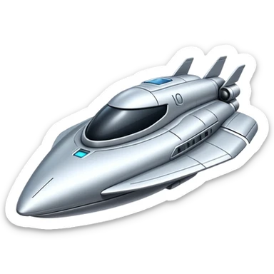 space ship sticker