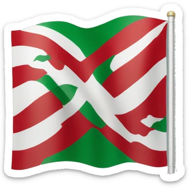 basque country flag sticker