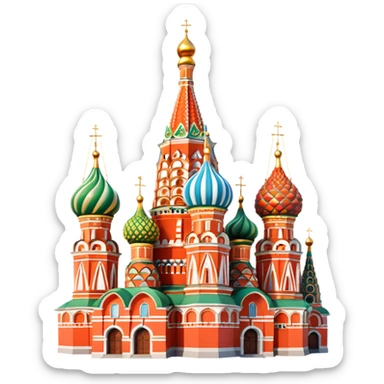 Little St. Basil's Cathedral sticker