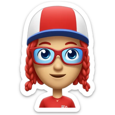 Phryge Jeux Olympique Bonnet rouge sticker