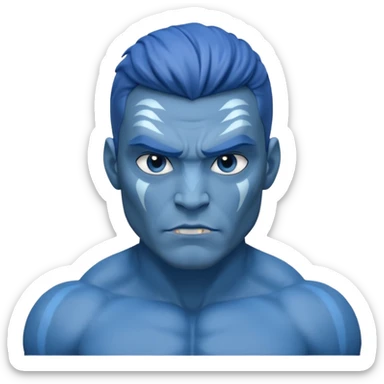 Avatar man sticker