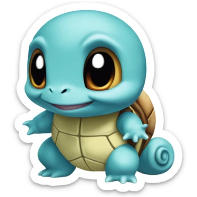 Squirtle kekw sticker