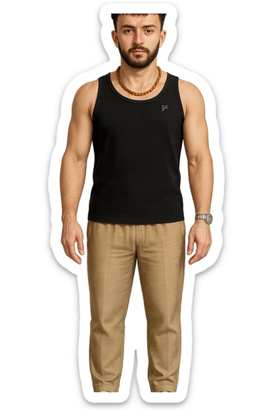 Postura vista anatomicamente sticker