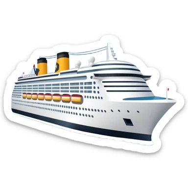 cruise ship sticker