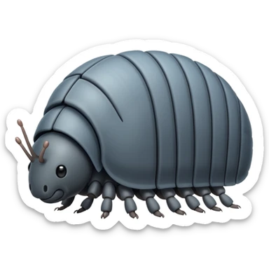 pill bug sticker