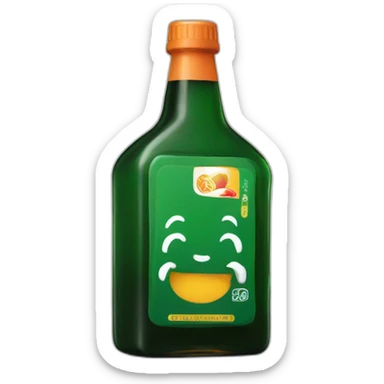 Jager bottle dabbing sticker
