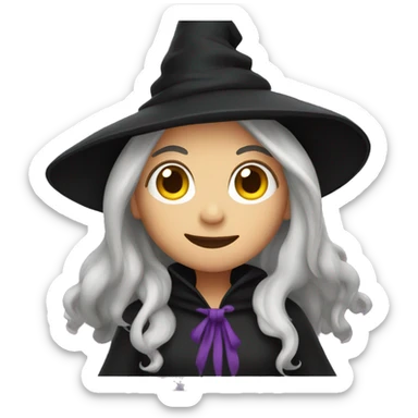 Witch sticker
