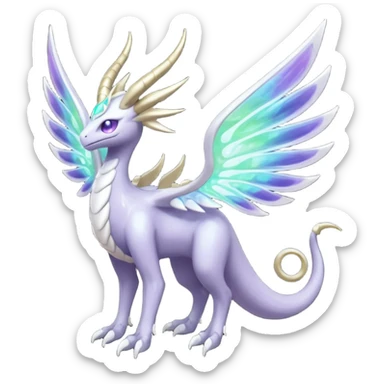 Lunala-Yvelt-Palkia-Fakémon-hybrid-creature (full body)  sticker