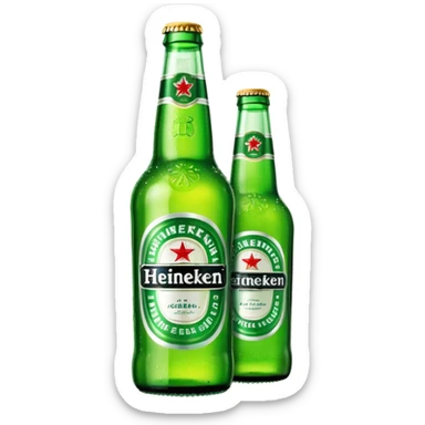 Bière heineken sticker
