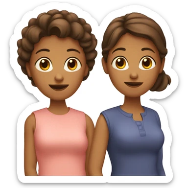 family two moms sticker