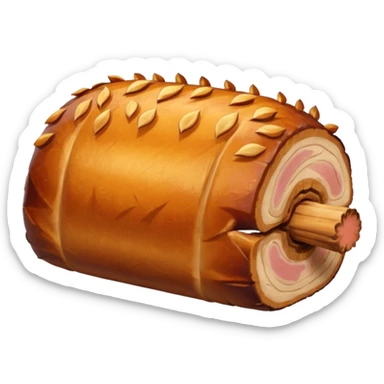 a roasted joint of pork sticker