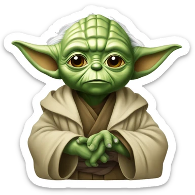 yoda star wars sticker