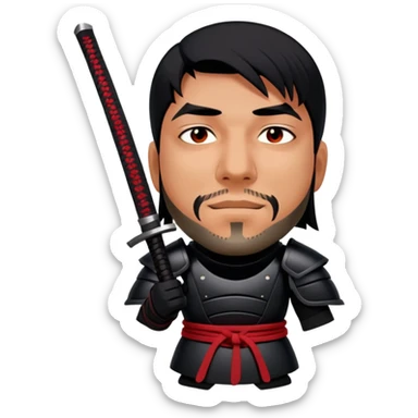 Shadow Samurai sticker
