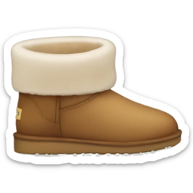 Short uggs sticker