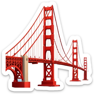 Golden Gate Bridge 🌉 sticker