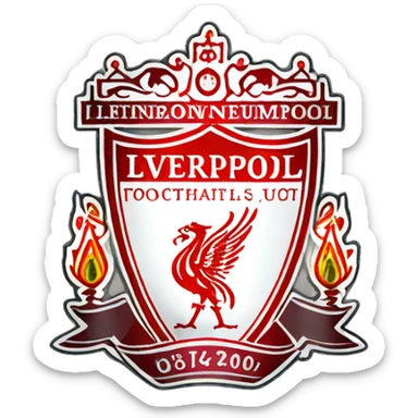 liverpool logo sticker