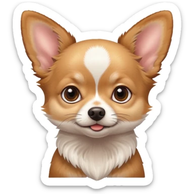 pretty chihuahua sticker