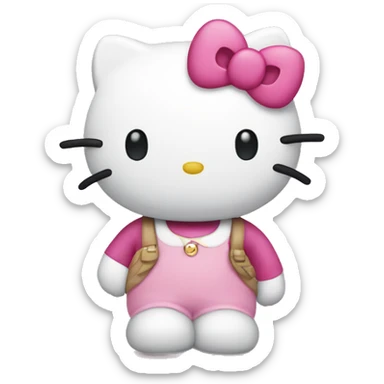 Hello kitty  sticker