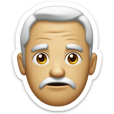 Disgusted but not like the sick disgusted emoji sticker