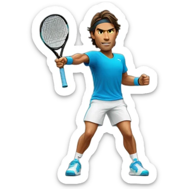 rafael nadal sticker