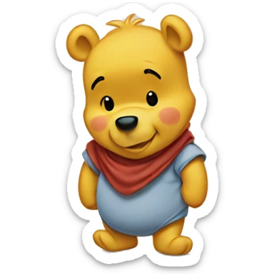Winnie the pooh sticker