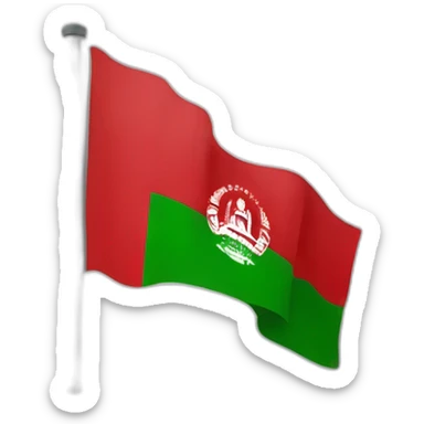 Afghanistan flag sticker