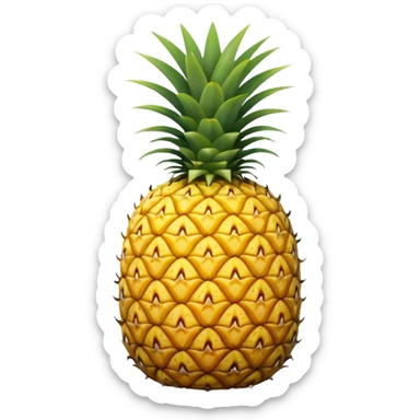 Upside down pineapple  sticker