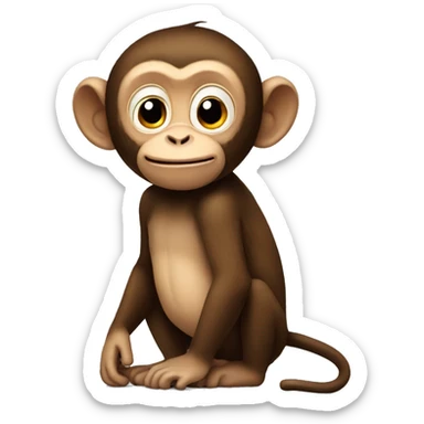 Monkey  sticker