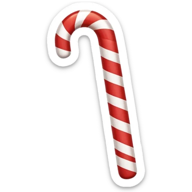 bastón de caramelo sticker