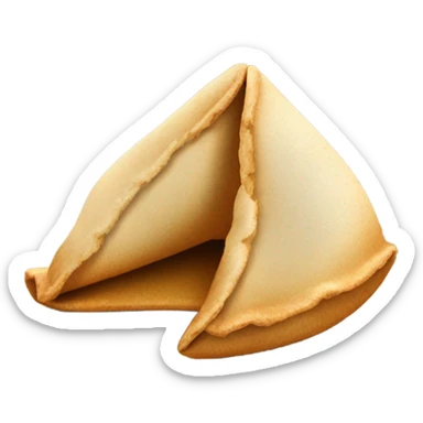 sad fortune cookie sticker