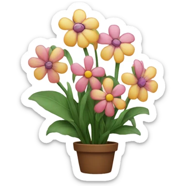 Flowers sticker