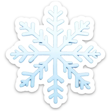 Snowflake  sticker