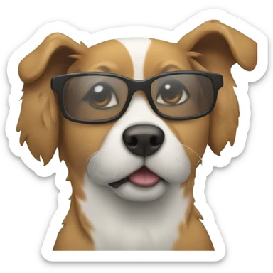 Dog in a pool sticker