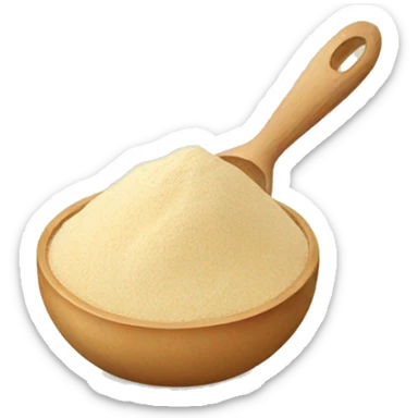 baking wheat flour sticker