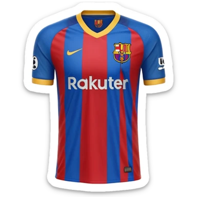 buat costum seperti diatas buat mirip hanya pakaian saja tidak pakai orang dan dari belakang barcelona nama punggung irvina dan nomor punggung 9 sticker