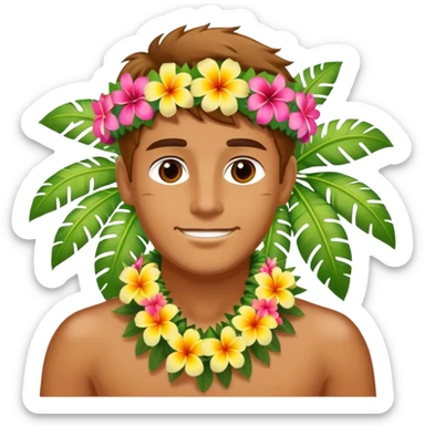 🌺🏝️ sticker