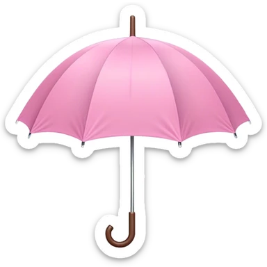Babypink umbrella sticker