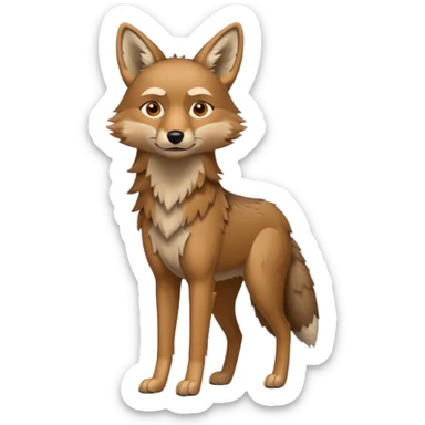 Coyote sticker