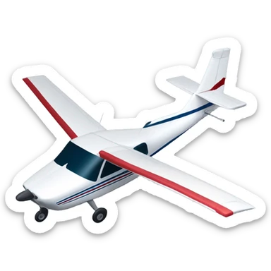 Cessna 152 ohne Schrift sticker