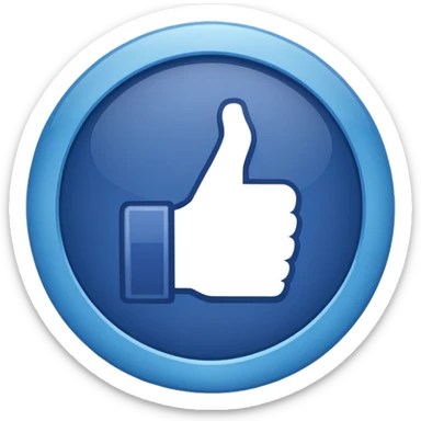 Facebook verification blue badge check mark sticker