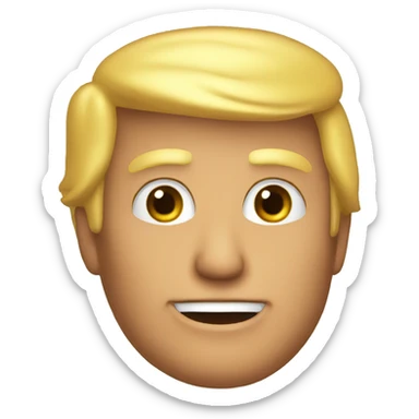 Trump say hi sticker