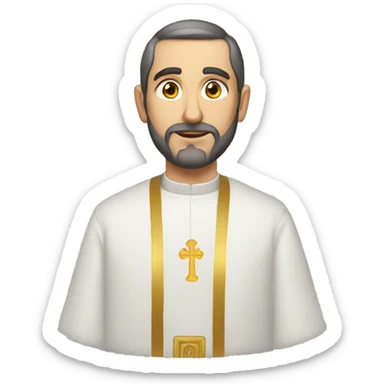 greek orthodox-priest sticker