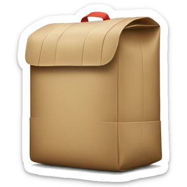 food delivery backpack sticker